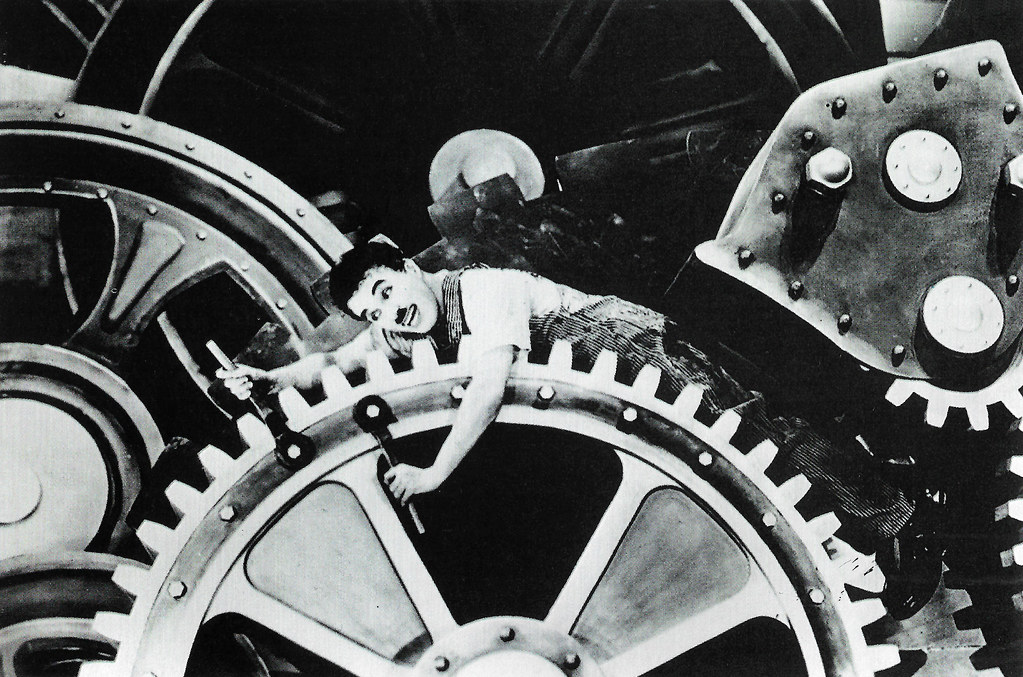 Charlie Chaplin Modern Times 1936